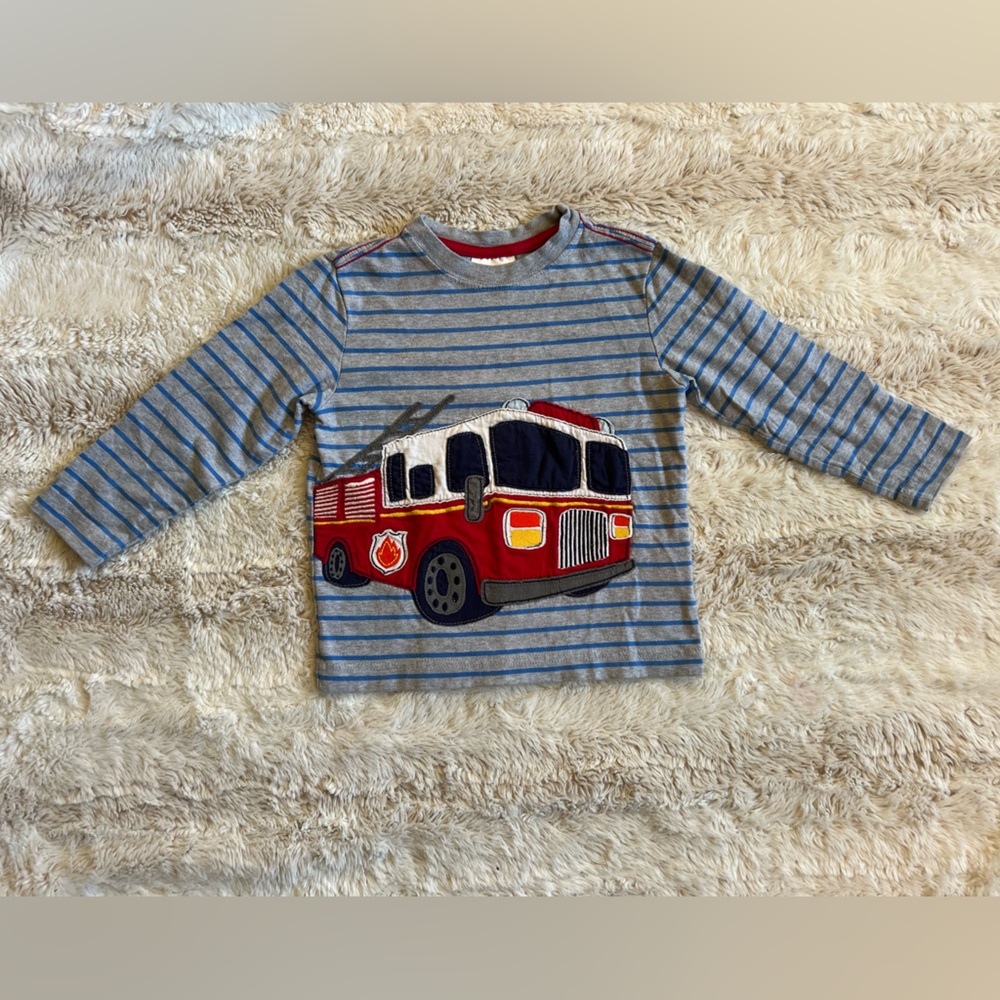 Hanna Andersson Firetruck Long sleeve Shirt